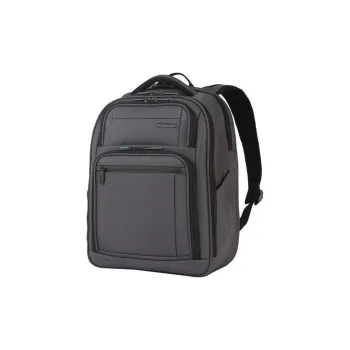SAMSONITE Polyester Laptop Bag Business Backpack Men's Gray