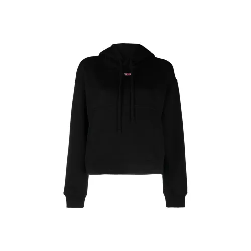 DIESEL F-Jaral-Hood-D Logo-embroidered Hoodie