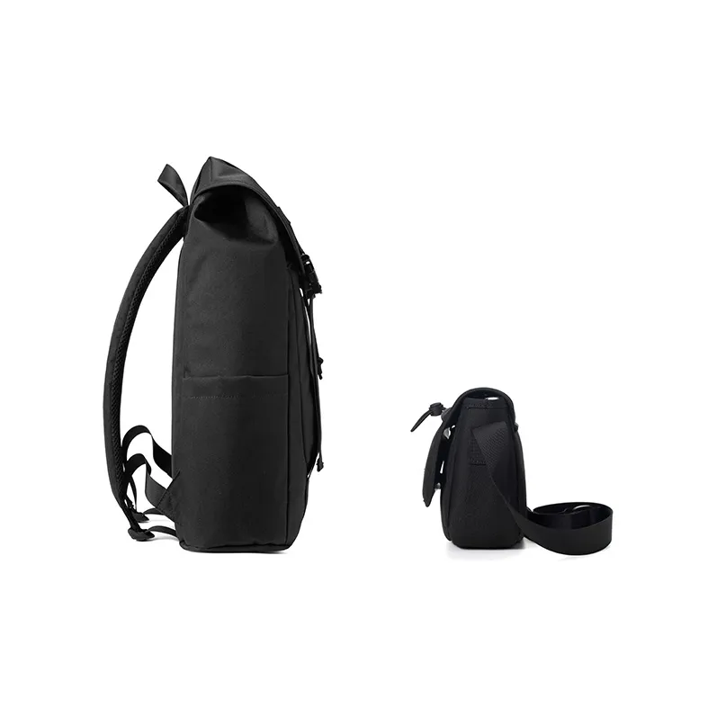 MR.ACE HOMME Polyester Saddle Bag, Shoulder Bag, Backpack Regular Unisex Snow-2