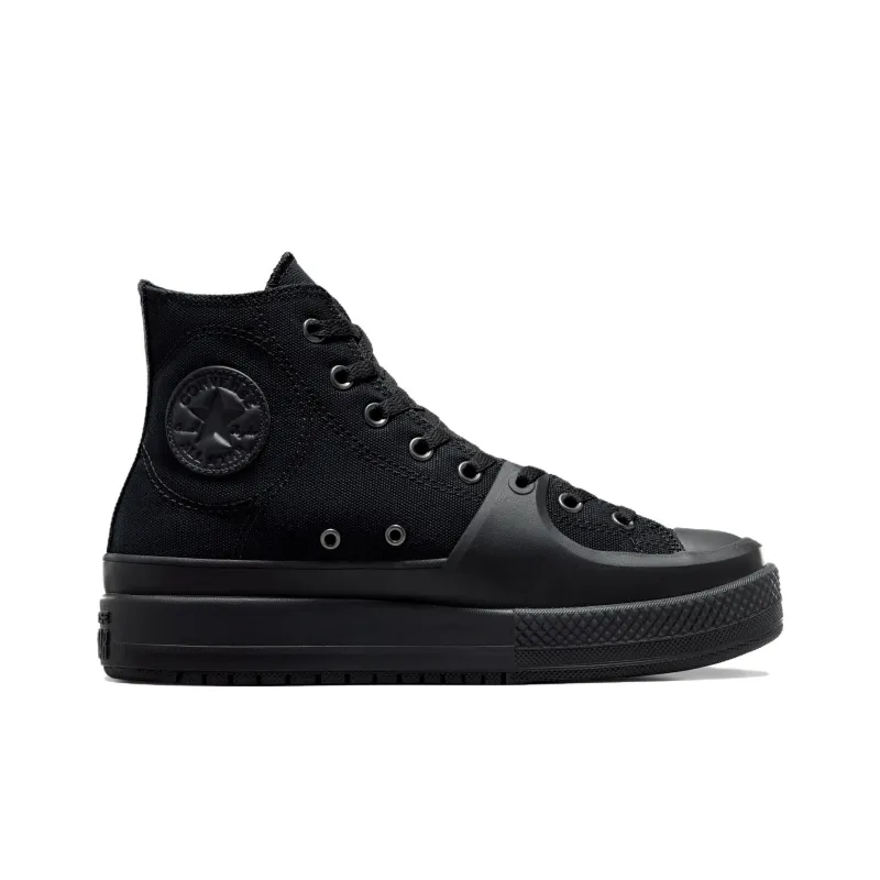 Chuck Taylor All Star Converse Construct High 'Mono Canvas Triple Black'-1