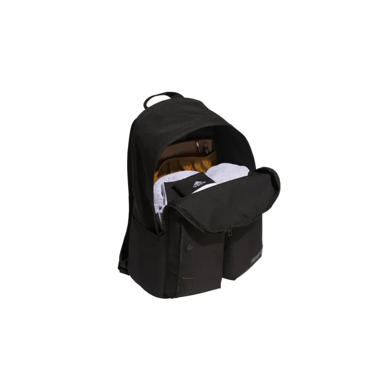 Adidas Recycled Polyester Backpack Regular Unisex Black-3