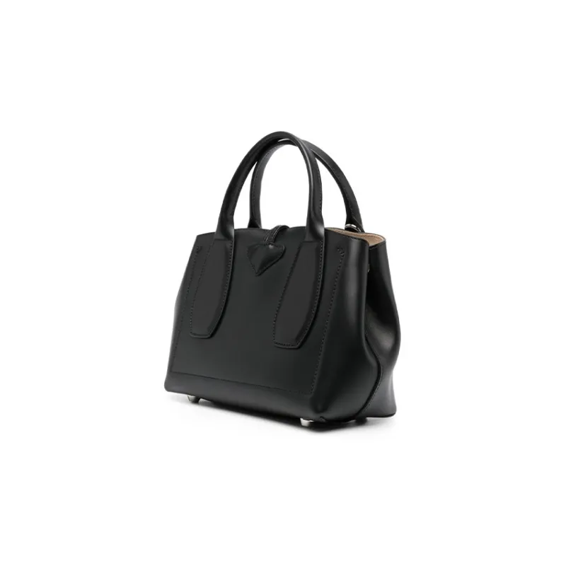 LONGCHAMP Small Roseau Leather Tote Bag-0