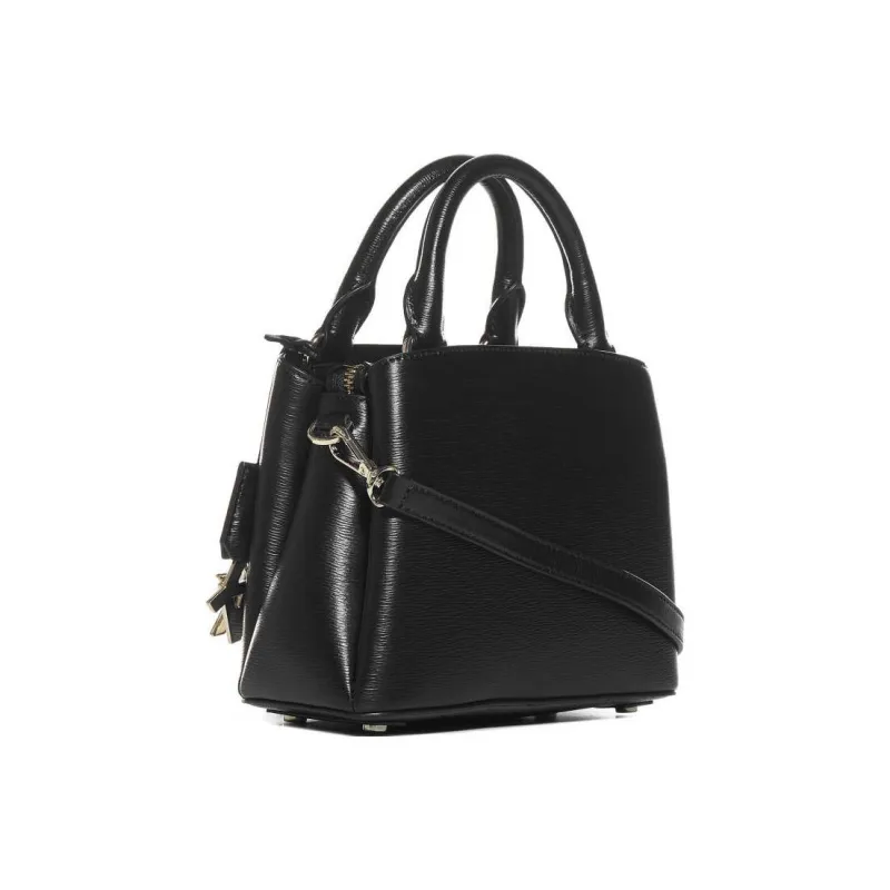 DKNY Genuine Leather Shoulder Bag Crossbody Bag Handbag Women's Black-2