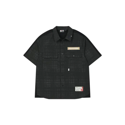 Maison Mihara Yasuhiro X FILA Shirts Men Jet Black