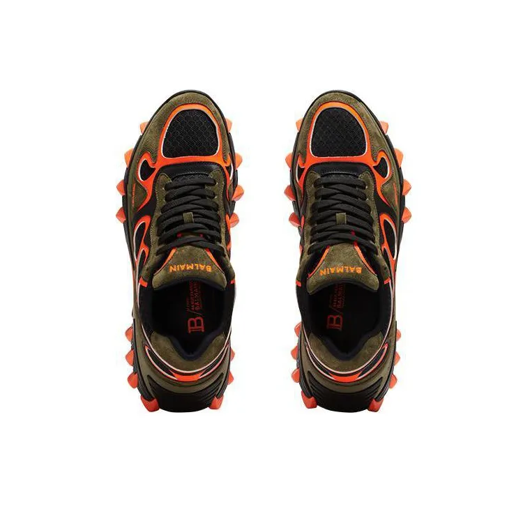 BALMAIN B-East Chunky Sneakers-4