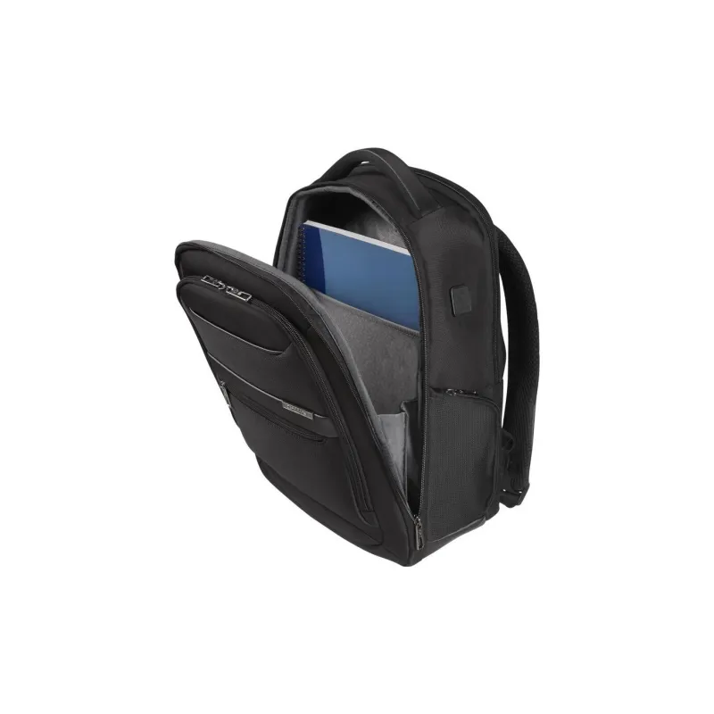 SAMSONITE Polyester With PU 15.6 Inch Laptop Bag, Laptop Backpack Unisex Black-5