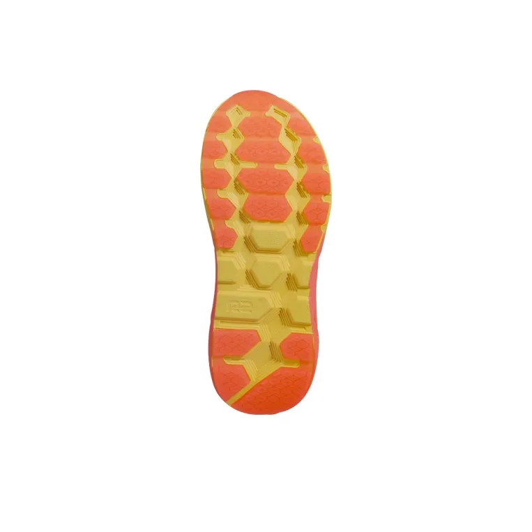 R2 REALRUN Anti Slip Wear Resistant Low Top Running Shoes Unisex Red Yellow-4