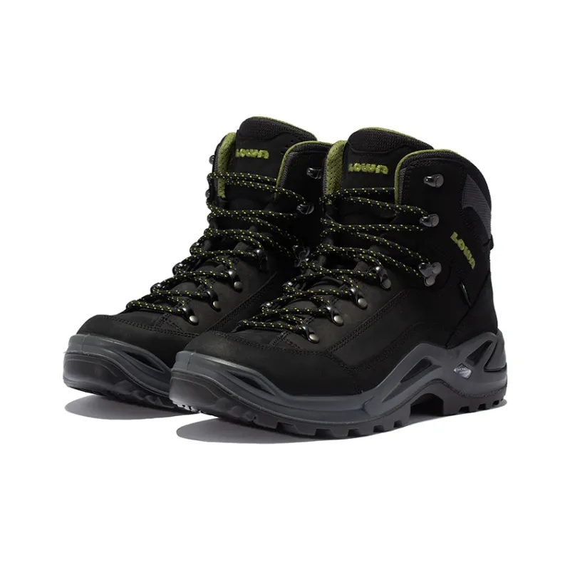 Lowa Renegade Hiking / Trekking Shoes Unisex Mid Top Olive-2