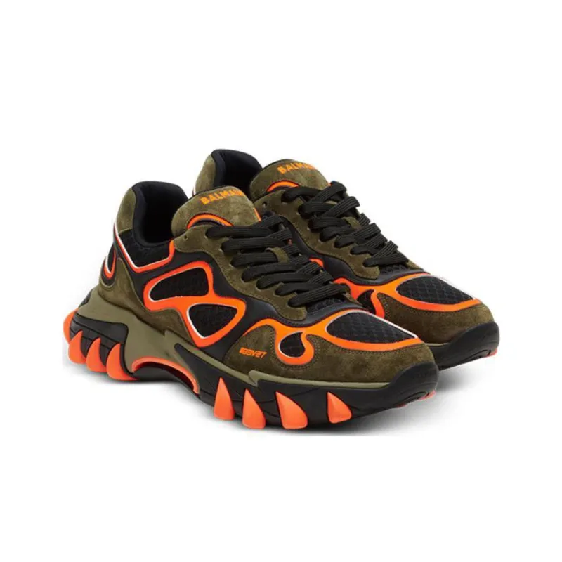 BALMAIN B-East Chunky Sneakers-2