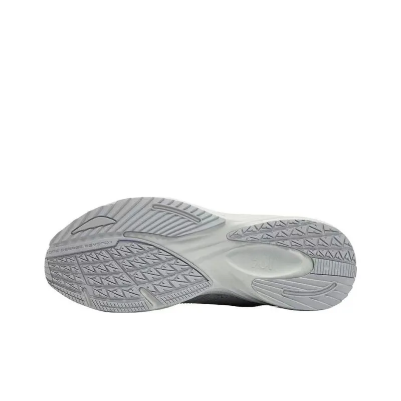 361° Cushioning Anti Slip And Wear Resistant Low Top Running Shoes Men's Gray-3
