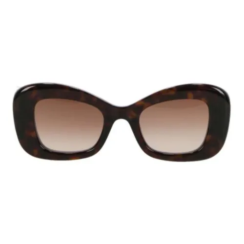 Alexander McQueen Oversized Cat Eye Sunglasses