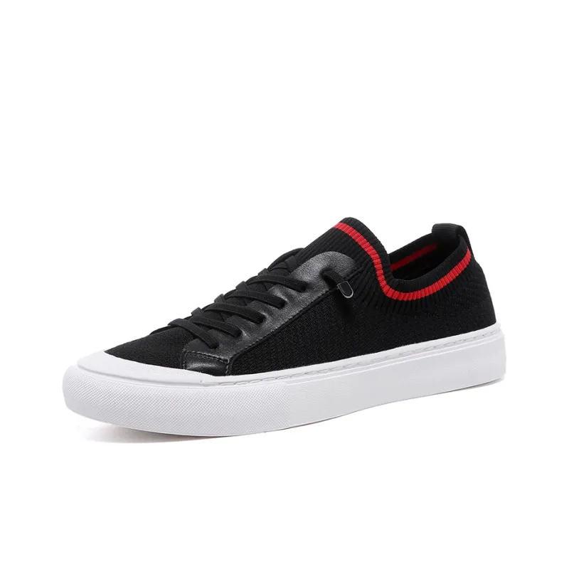 YEDANI Low Top Canvas Shoes Men's Black-1