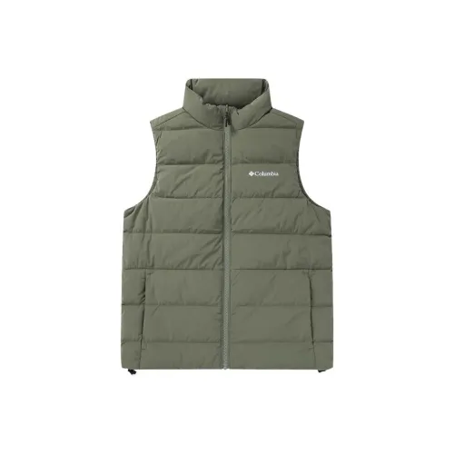 Columbia Vests Men Green