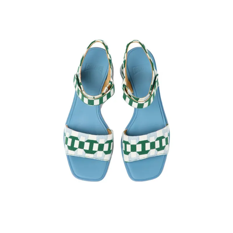 CAMPER Kiara Strap Sandals Women's Blue-3