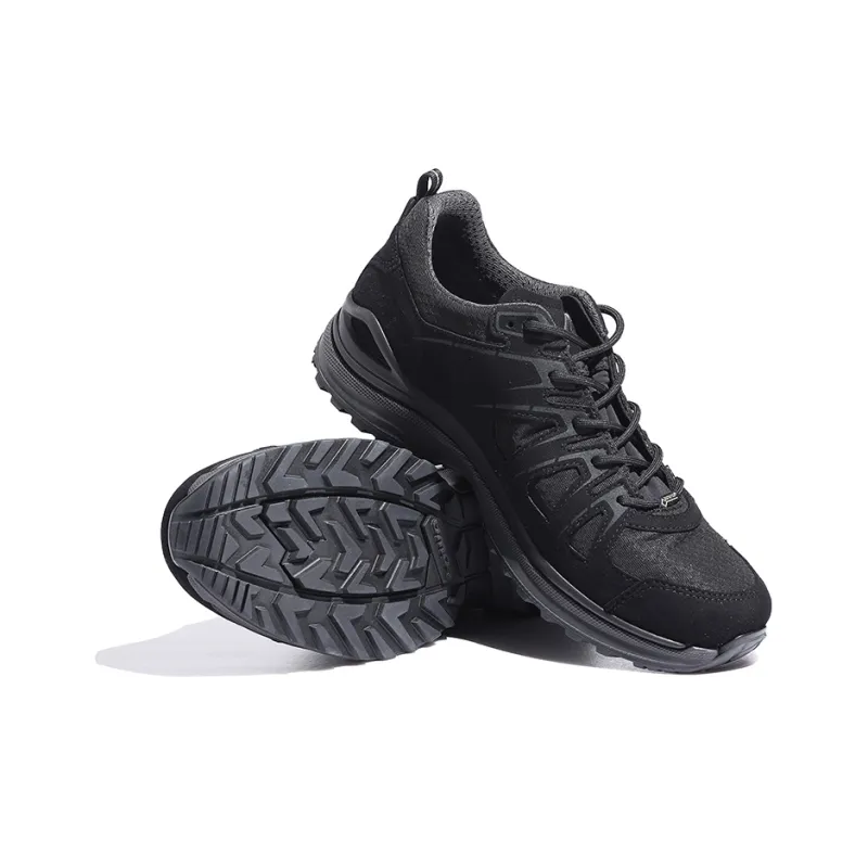 Lowa INNOX EVO GTX Anti Slip Wear Resistant Low Top Outdoor Shoes Men's Black-3