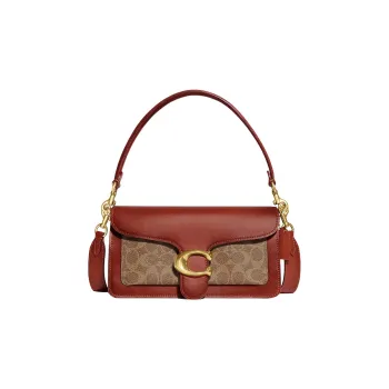 COACH Tabby 20 Leather Shoulder Bag
