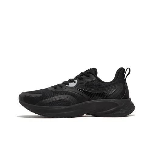 361° Shock Absorbers Slip Resistant, Abrasion Resistant, Breathable Low Top Running Shoes Men's Black