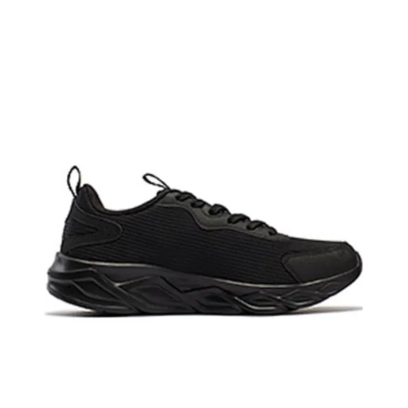 361° Cushioning Low-Top Running Shoes Men's Obsidian Black-1