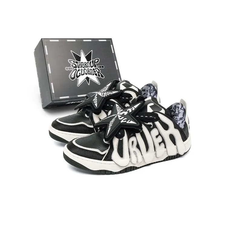OLD ORDER X Sta Skater/001 'Black White'-4