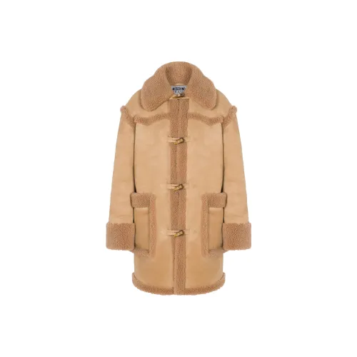 MOSCHINO Coats Women's Beige