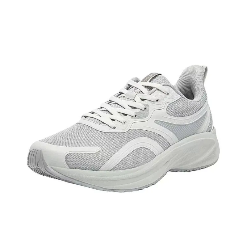 361° Cushioning Anti Slip And Wear Resistant Low Top Running Shoes Men's Gray-1