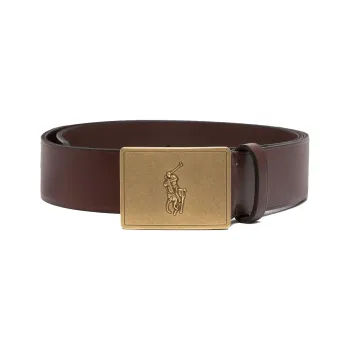 Polo Ralph Lauren Polo Pony Leather Belt