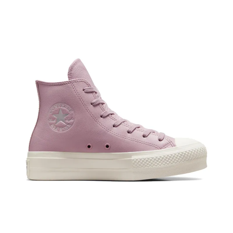 Converse Women's Chuck Taylor All Star Lift Platform Leather High 'Phantom Violet' Women's-1