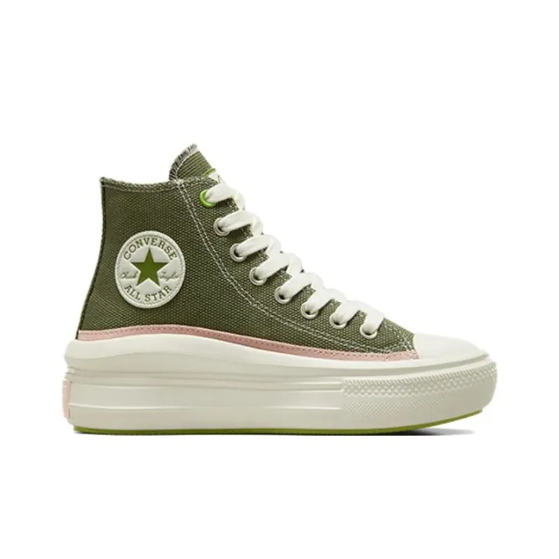 Converse Women's Chuck Taylor All Star Move High 'Mixed Material Utility' Women's-1