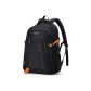 Black with Orange