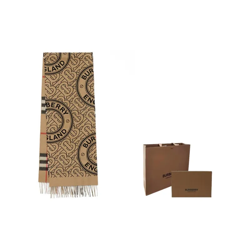 Burberry Knit Scarves Unisex-4