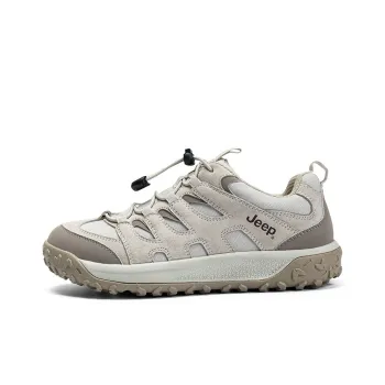Jeep Anti Slip And Wear Resistant Breathable Low Top Casual Shoes Women's Gray