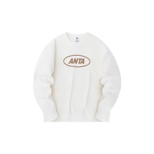 ANTA Life Collection Sweatshirts Unisex Beige Yellow