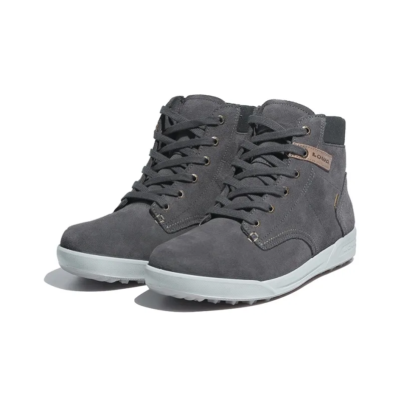 Lowa Dublin 3 Mid-Top Outdoor Shoes Men's Smoke Gray-2
