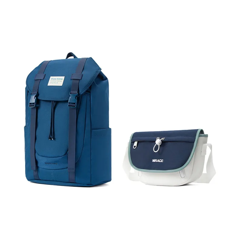MR.ACE HOMME Polyester Saddle Bag, Shoulder Bag, Backpack Regular Unisex Snow-21