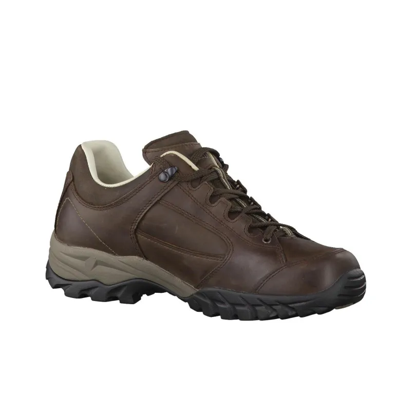 MEINDL Lugano Water-Resistant Slip-Resistant Low-Top Outdoor Shoes Men's Dark Brown-1