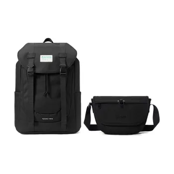 MR.ACE HOMME Polyester Saddle Bag, Shoulder Bag, Backpack Regular Unisex Snow