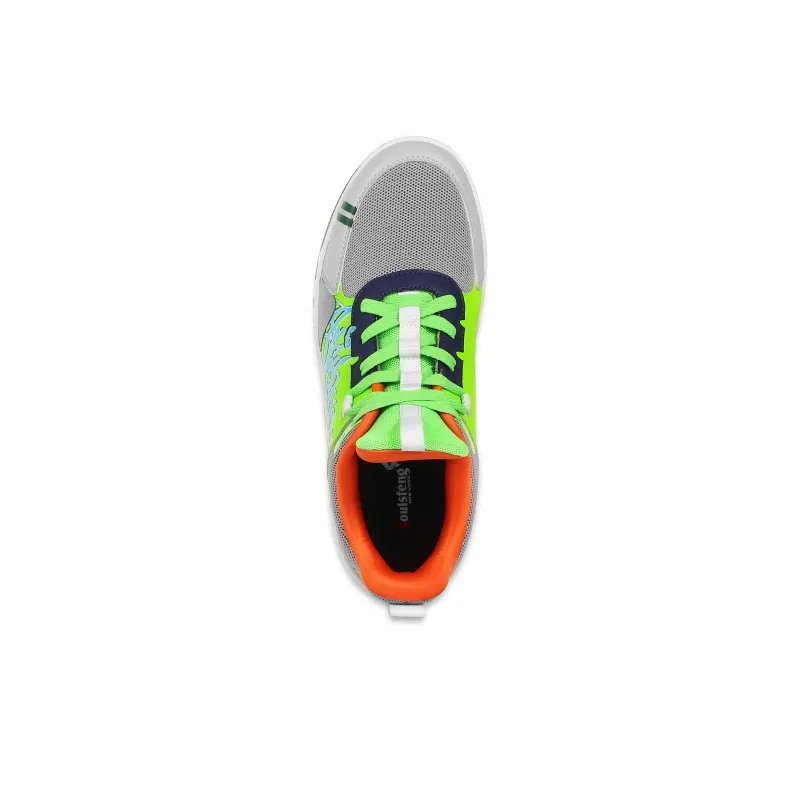 SOULSFENG Low Top Skateboard Shoes Unisex Light Green-7