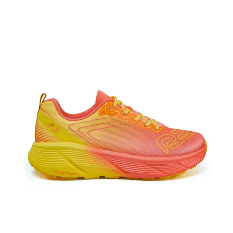 R2 REALRUN Anti Slip Wear Resistant Low Top Running Shoes Unisex Red Yellow-1