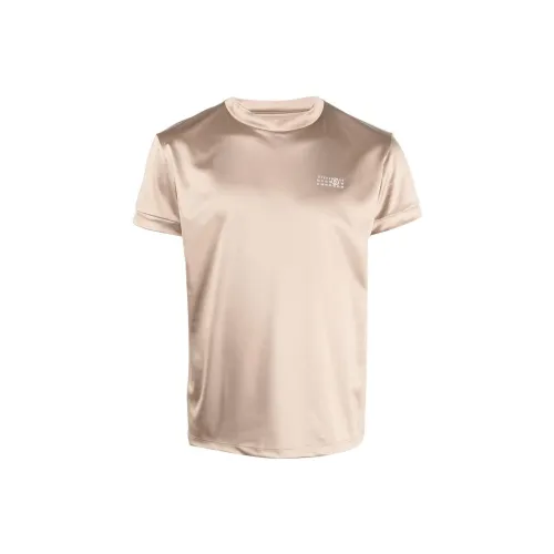 MM6 Maison Margiela Metallic-effect Crew-neck T-shirt