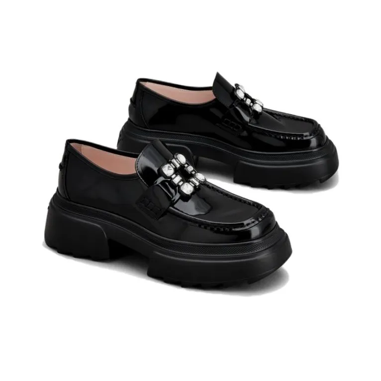 Roger Vivier Wallaviv Buckle Embellished Loafers Women's-2