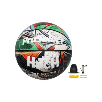ProSelect Microfiber Leather Basketball Multicolor Mixed Size 7 Training Unisex