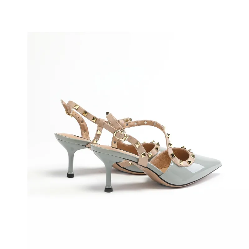 ST&SAT Slim Heel High Heels 7.5cm Women's-8