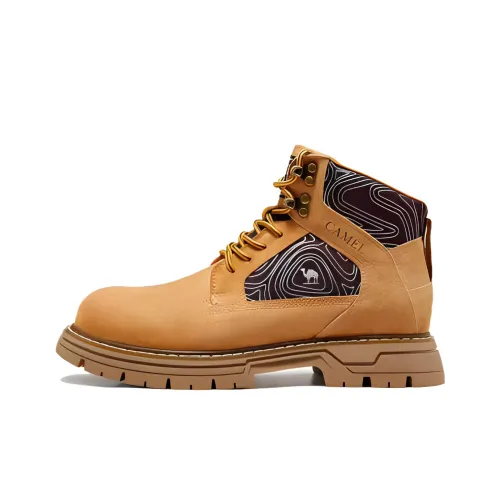 CAMEL Outdoor Boots Men Earth Yellow