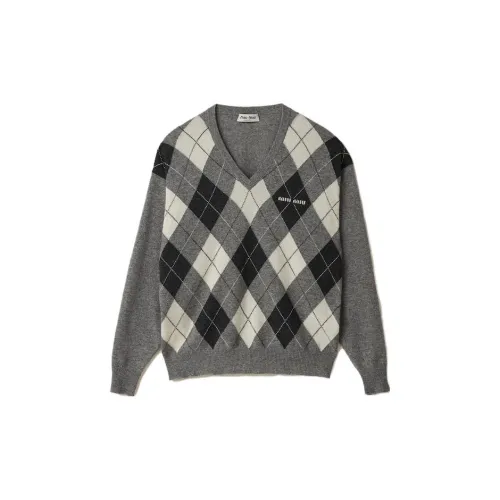 MIU MIU Sweaters Women's Marble Gray