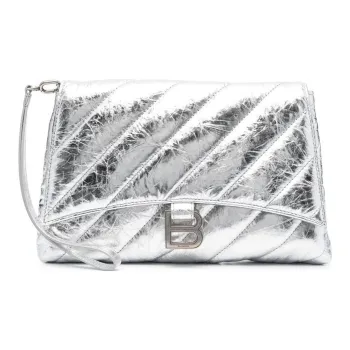 Balenciaga Crush Clutch Pelle Crush