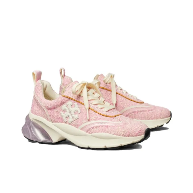 TORY BURCH Good Luck Logo-patch Sneakers-2