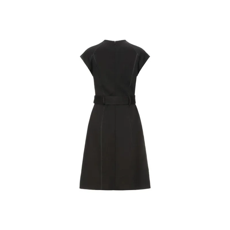 Burberry FW22 Short Sleeved Dresses Women's Black-1