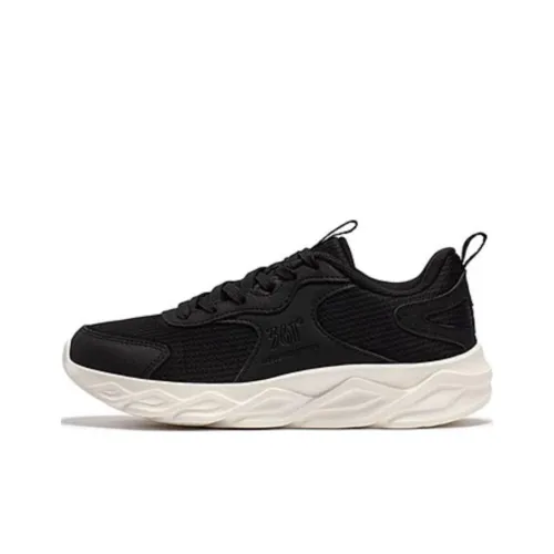 361° Blade Running Shoes Women's Low-Top Obsidian Black/Feather White