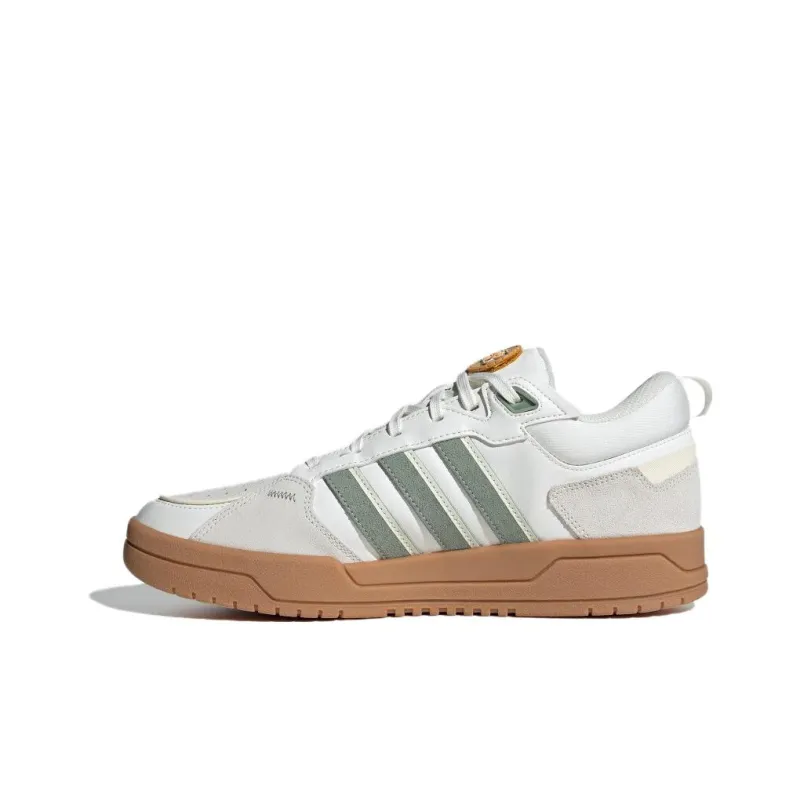 Adidas Neo 100DB Basketball Shoes 'Beige White Green'-0