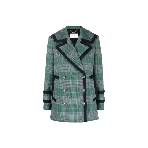 Zimmermann Check-pattern Double-breasted Jacket